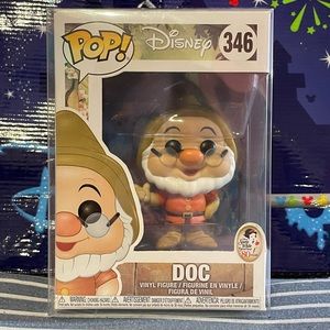 Doc (Snow White’s 80th Anniversary) Funko Pop ~ NWT & Protective Case